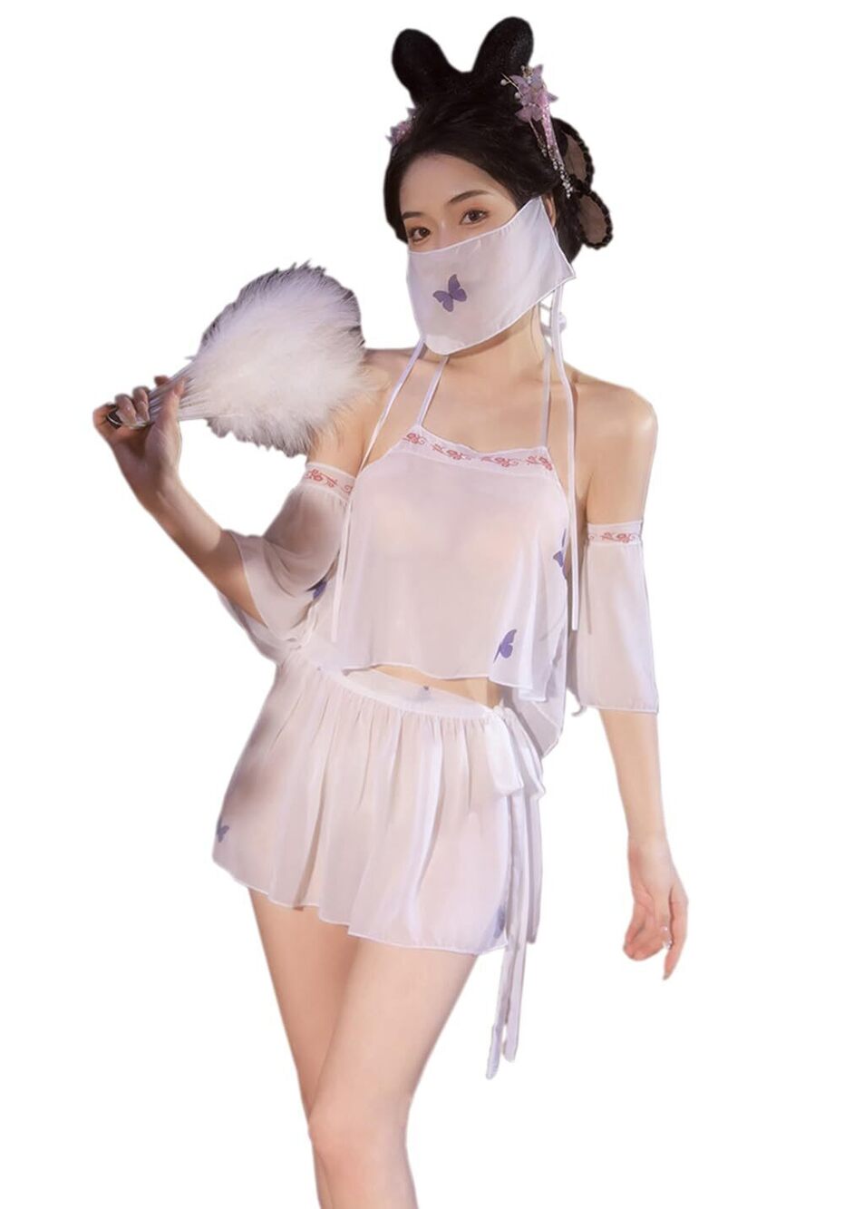 4062 Sexy Cosplay Cheongsam Lingeries Anime Maid Dress Halloween Egyptian